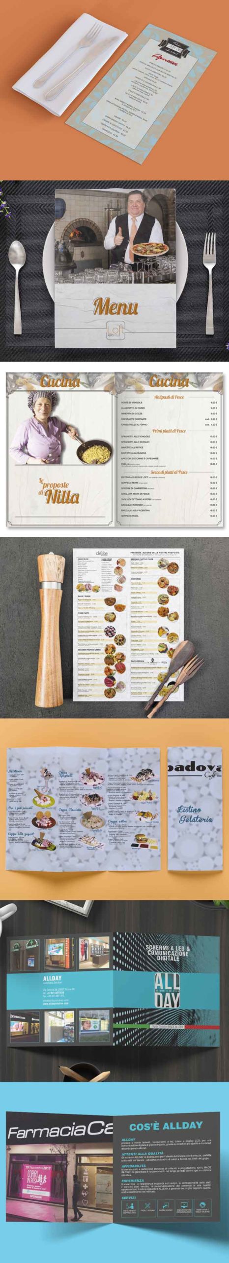 grafica menu ristorante grafiche bar pizzeria treviso grafica menu ristorante grafiche bar pizzeria treviso